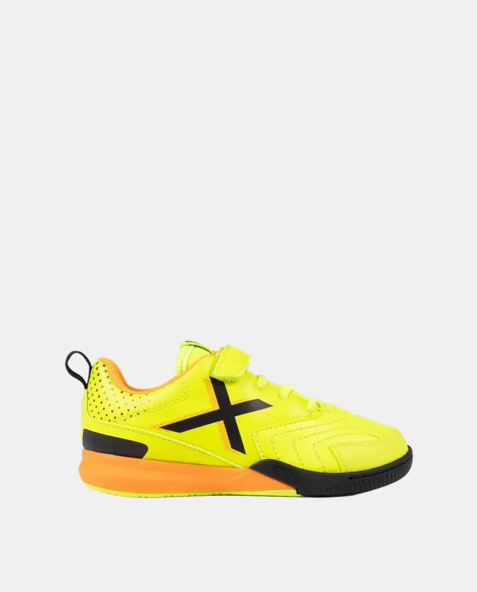 Детские кроссовки для футзала с эластичными шнурками RONDITO KID ELASTIC LACES 15 Munich, Amarillo Claro