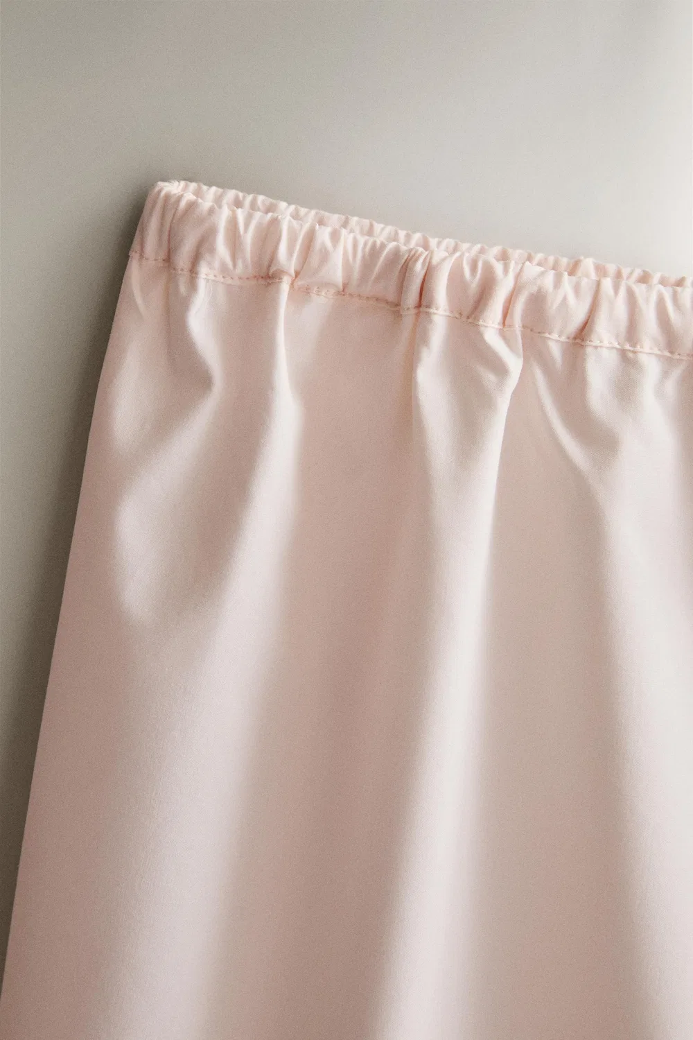 Шорты из поплина ZARA, Light pink — фото 2