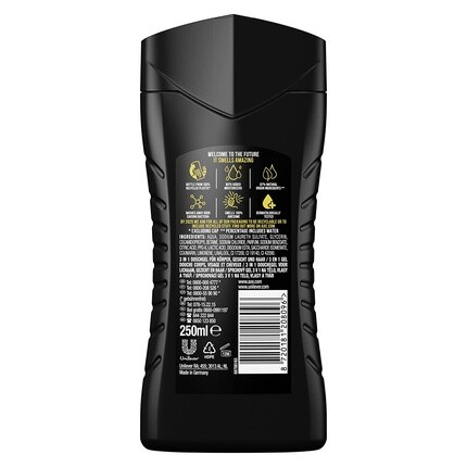 Гель для душа Magnum Gold Caramel Billionaire Limited Edition для длительной свежести и аромата, дерматологически протестировано, 250 мл, Axe — фото 3