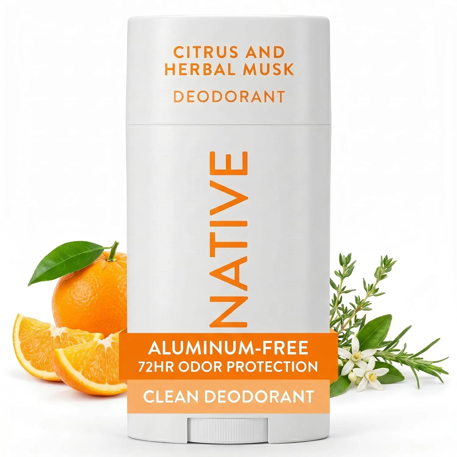 Дезодорант Natural, Native, Citrus & Herbal Musk, 75 г