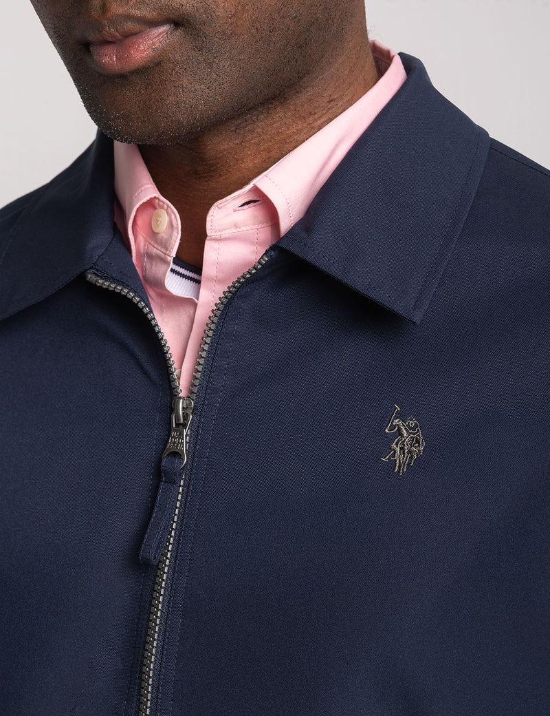 Куртка U.S. Polo Assn Lightweight Mechanics, темно-синий — фото 4