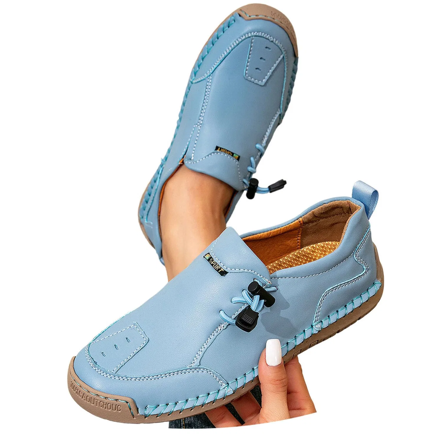 Детские мокасины, Stile R13 Blu — фото 2
