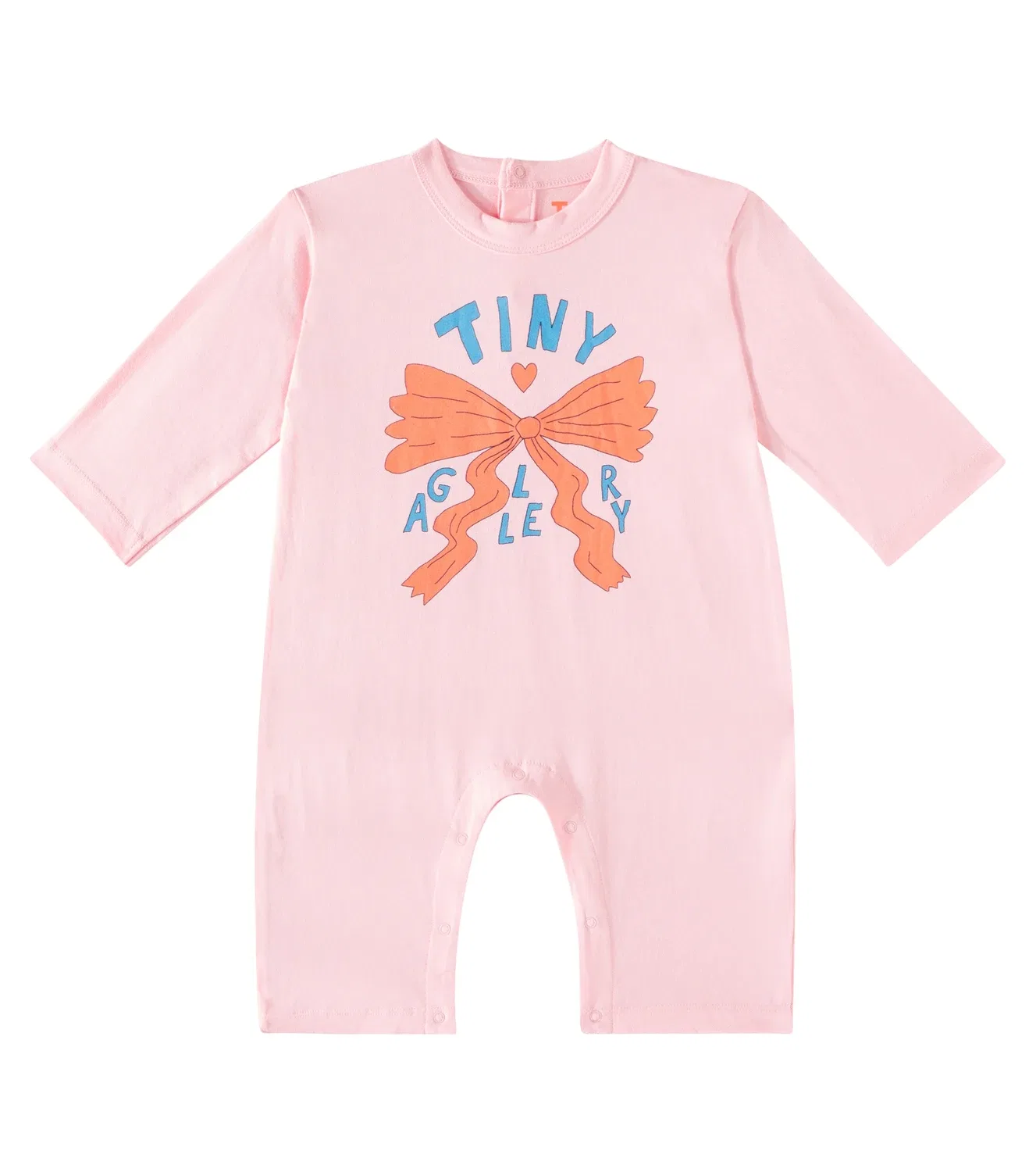 Комбинезон хлопковый Tinycottons, розовый
