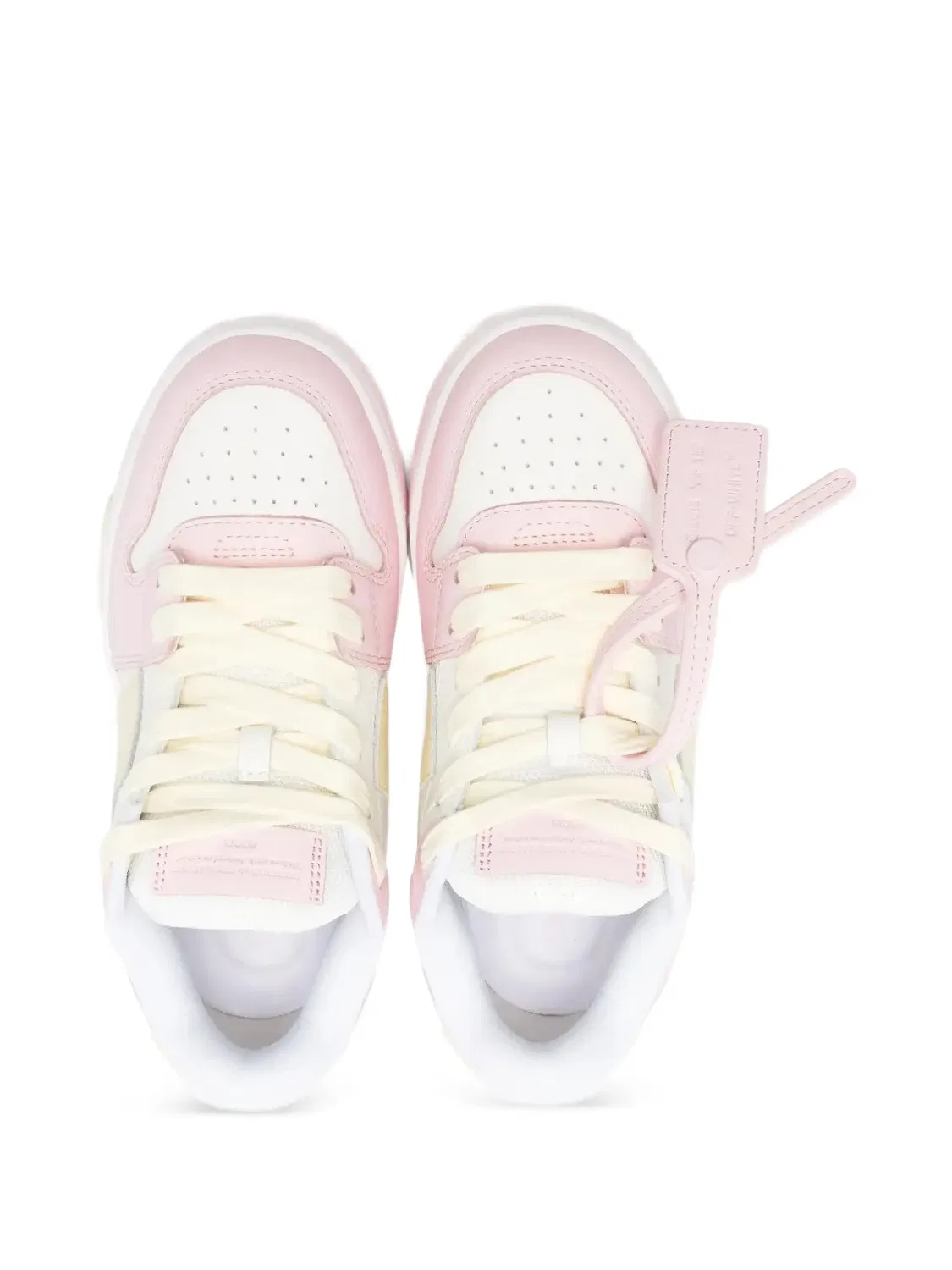 Детские кроссовки Arrows Zip Tie розовые OFF-WHITE, розовый — фото 2
