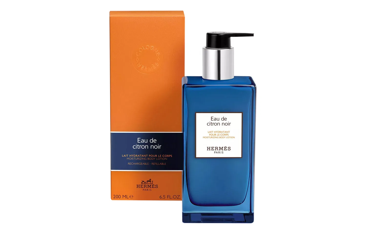 Увлажняющий лосьон для тела Black Lemon, 200 мл, HERMES, Black Lemon