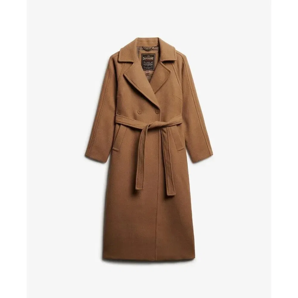 Женское пальто свободного кроя Superdry Relaxed, Braun