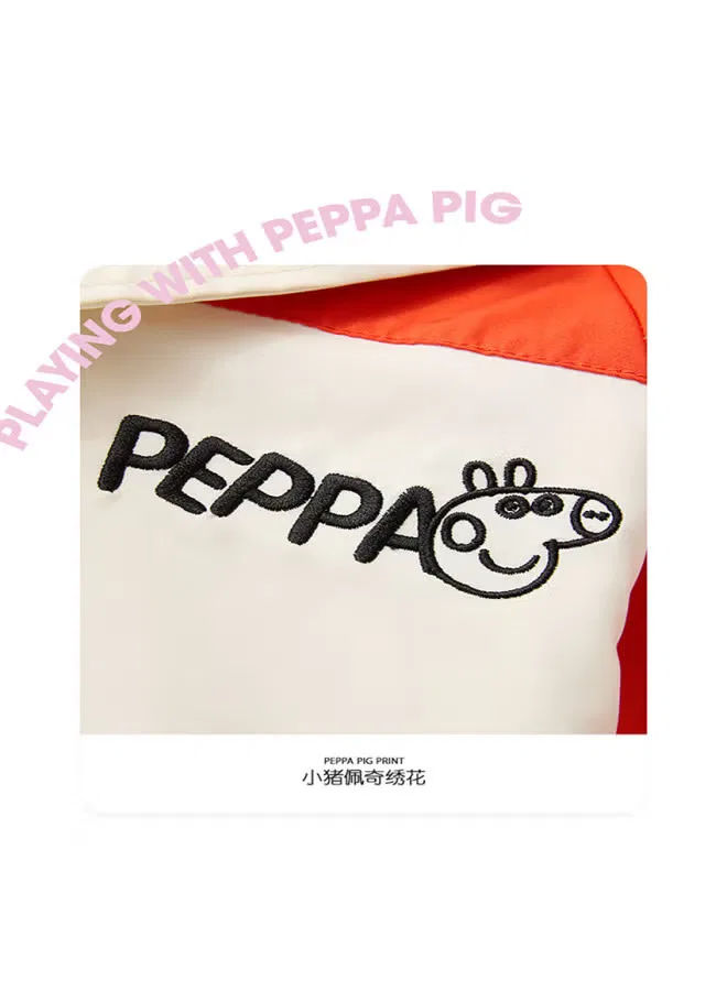 Худи детская с капюшоном цветная Peppa Pig, зеленый — фото 4