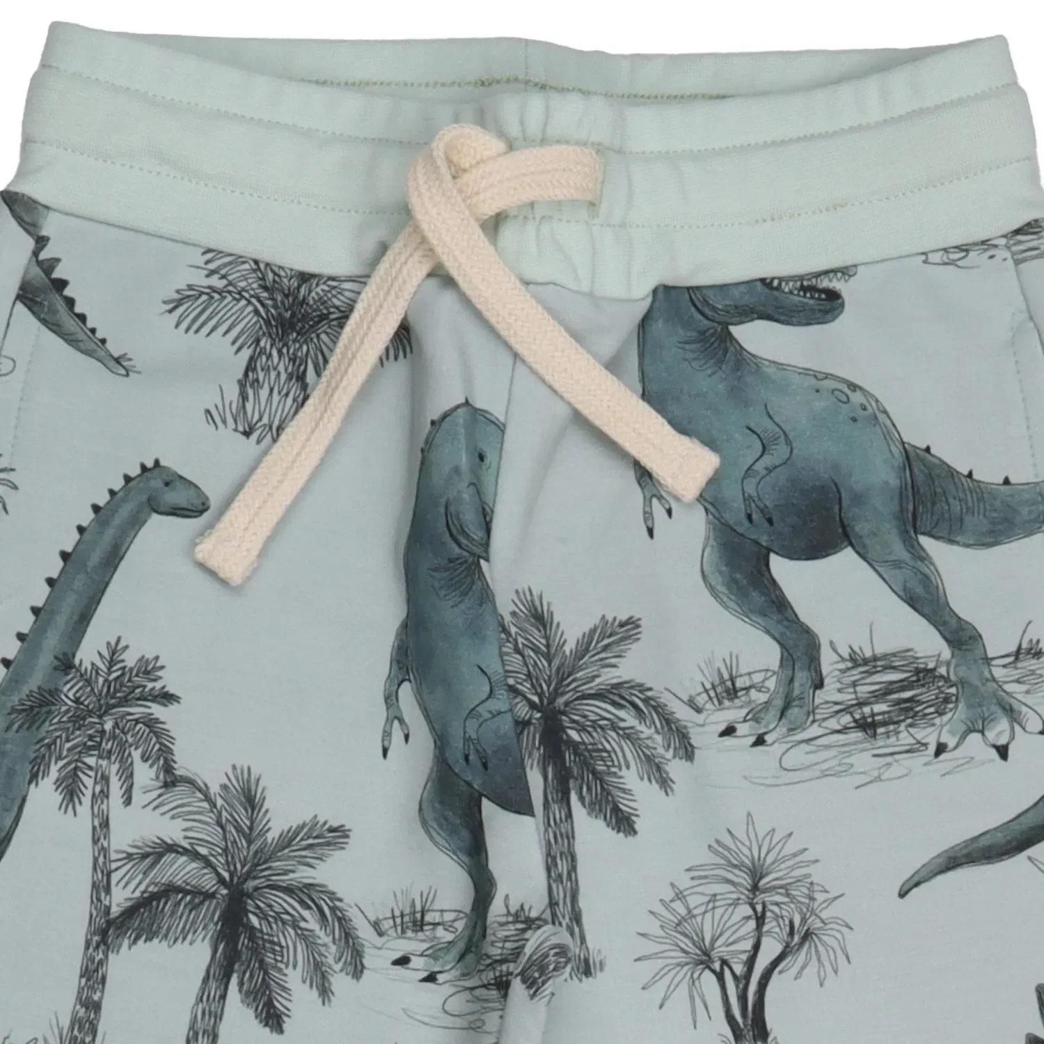 Штаны спортивные с принтом Dinosaurland-Jogger Walkiddy, зеленый — фото 2