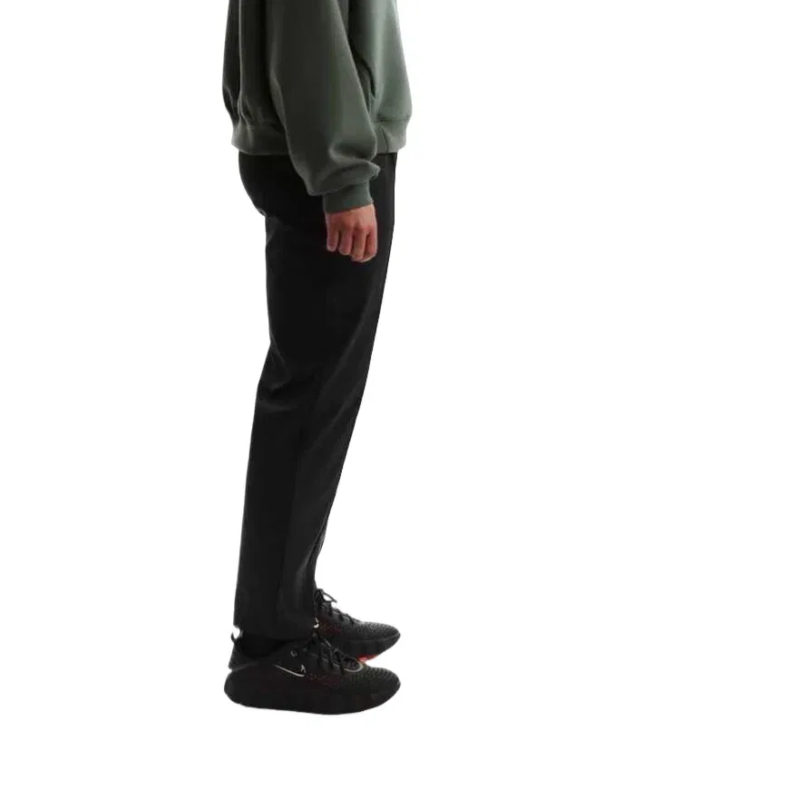 Женские брюки 24.7 PerfectStretch Dri-FIT UV Protection High-Rise Tapered Pants 'Black Dark Smoke Grey' Nike, Black/Dark Smoke Grey — фото 2