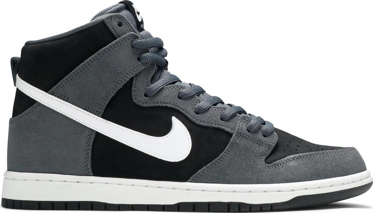 Кроссовки Nike SB Dunk High Pro 'Dark Grey', серый - фото