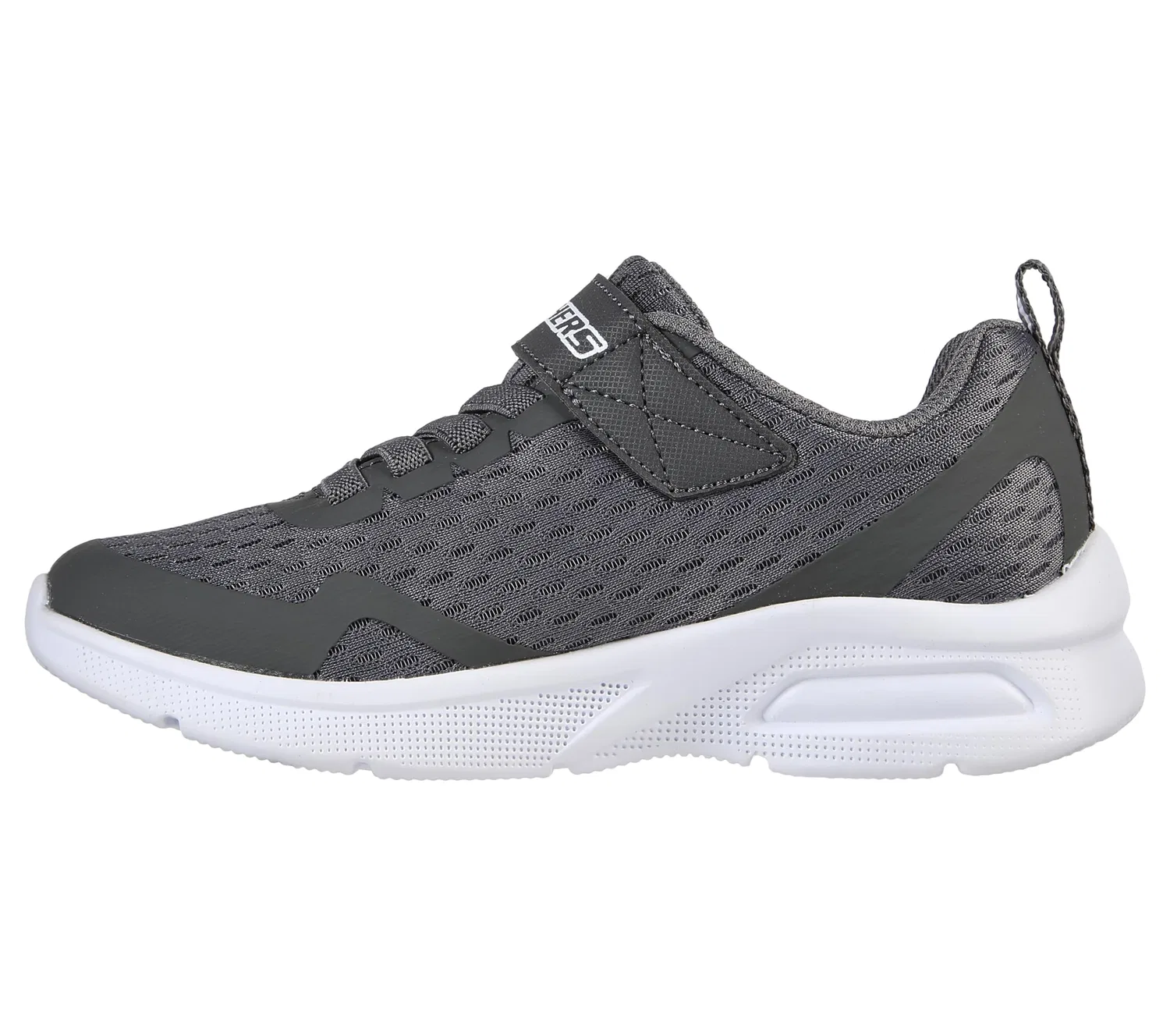 Детские кроссовки для мальчиков на шнуровке Microspec Max Torvix Skechers, Charcoal Grey