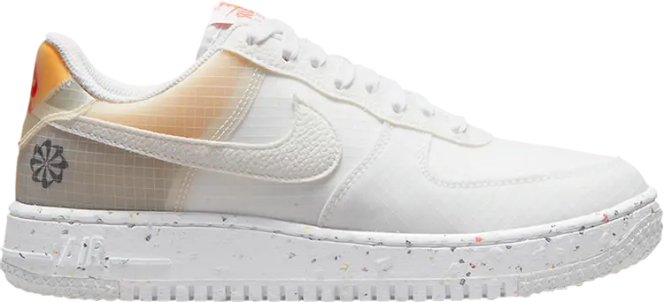 

Кроссовки Nike Wmns Air Force 1 Crater 'Move To Zero - White Orange', белый