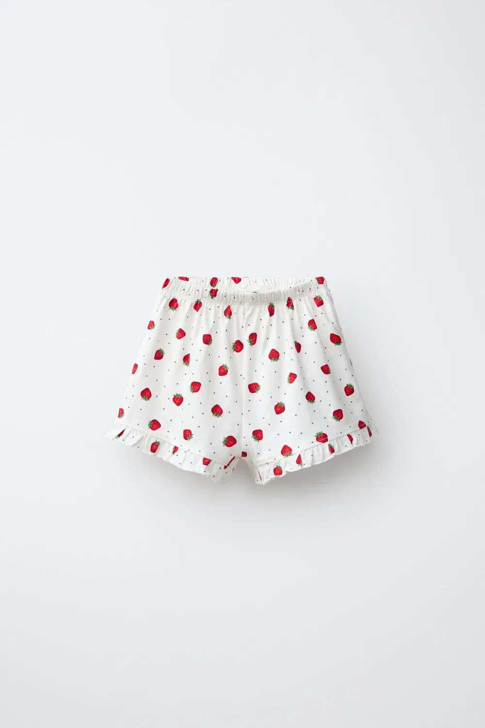 Вязаная пижама с фруктовым рисунком, 1,5-6 лет. ZARA, Ecru — фото 4