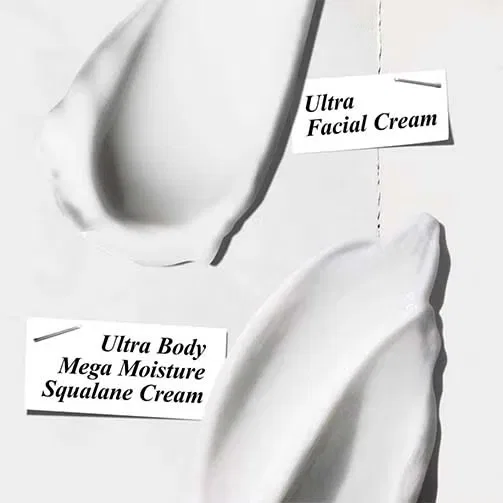 Набор для ухода за кожей лица и тела с кремами Ultra Facial Cream и Body Squalane Cream Kiehl's — фото 3