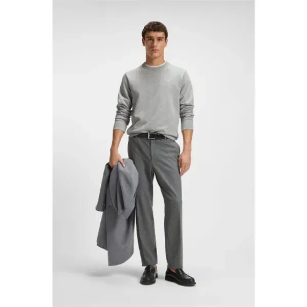 Свитшот с круглым вырезом Regular Fit, Boss, черный — фото 2
