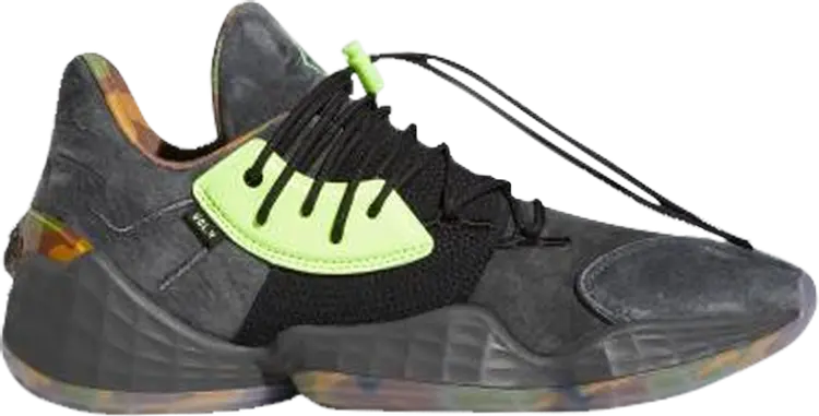 

Кроссовки Adidas Daniel Patrick x Harden Vol. 4 'Grey Camo', серый