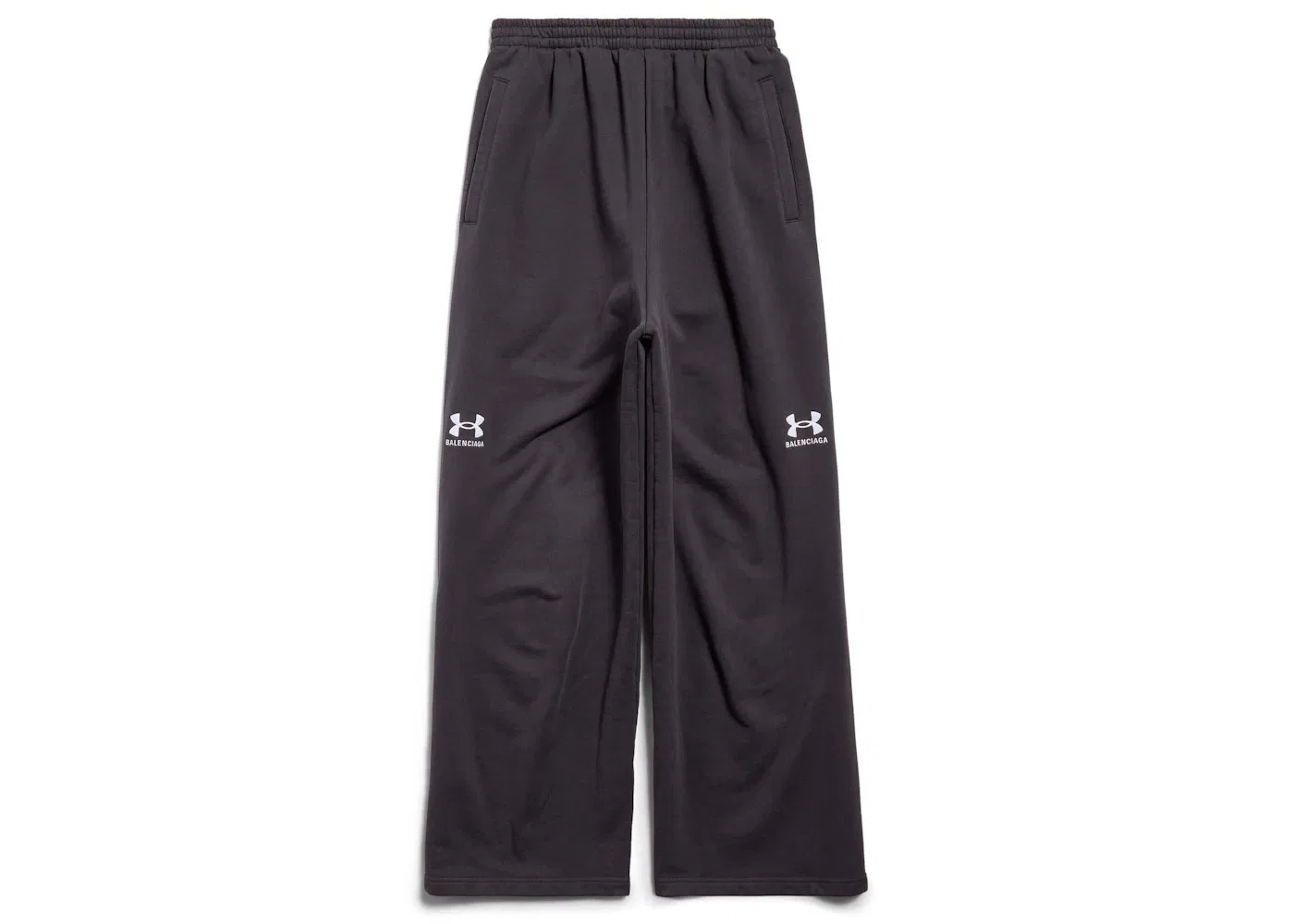 Унисекс спортивные штаны свободного кроя Balenciaga, Black/White