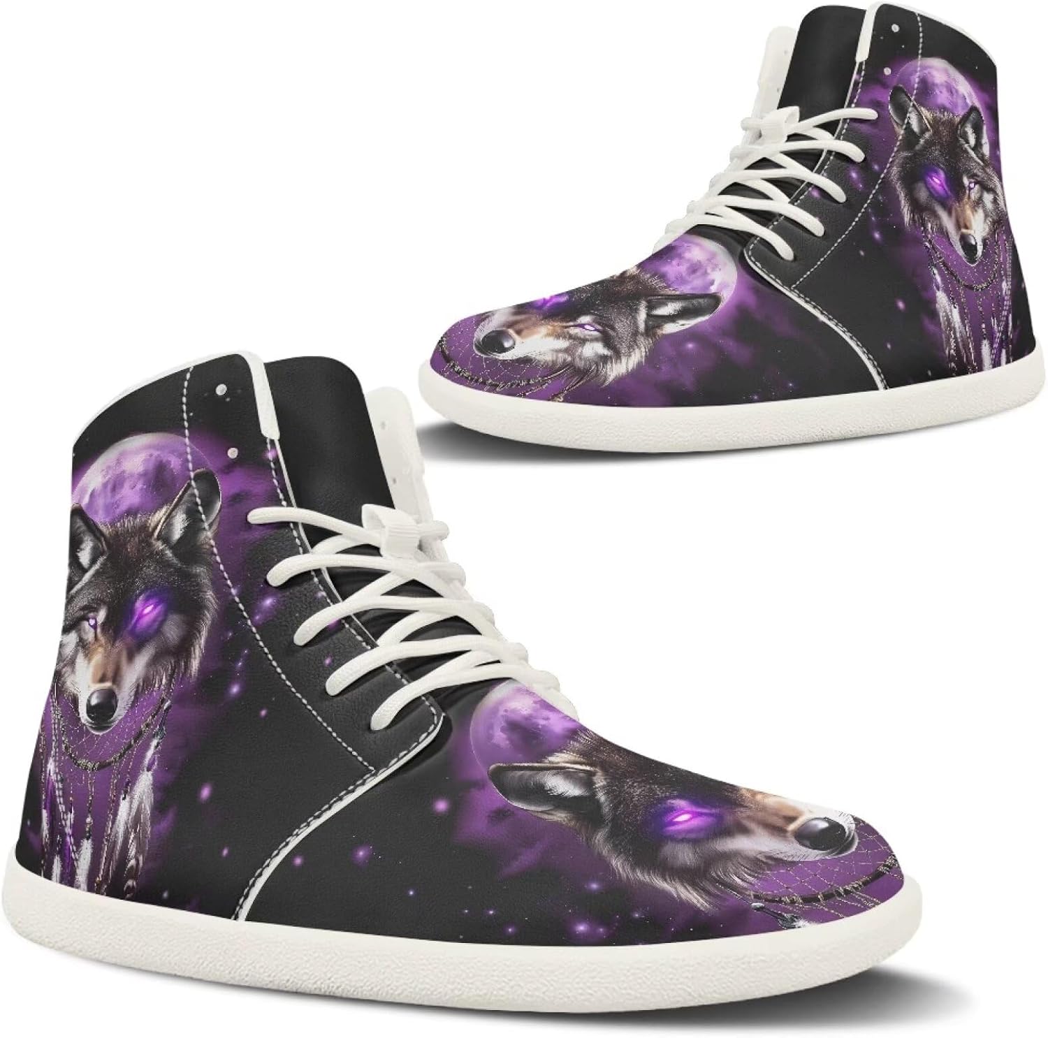 

Мужские кроссовки для хайкинга с принтом «Огненная машина», спортивная обувь для улицы, треккинга и бега по тропам, белая подошва Pugasmiru