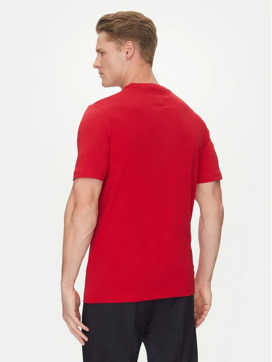 Футболка regular fit Chest Insert Tommy Hilfiger, красный — фото 3