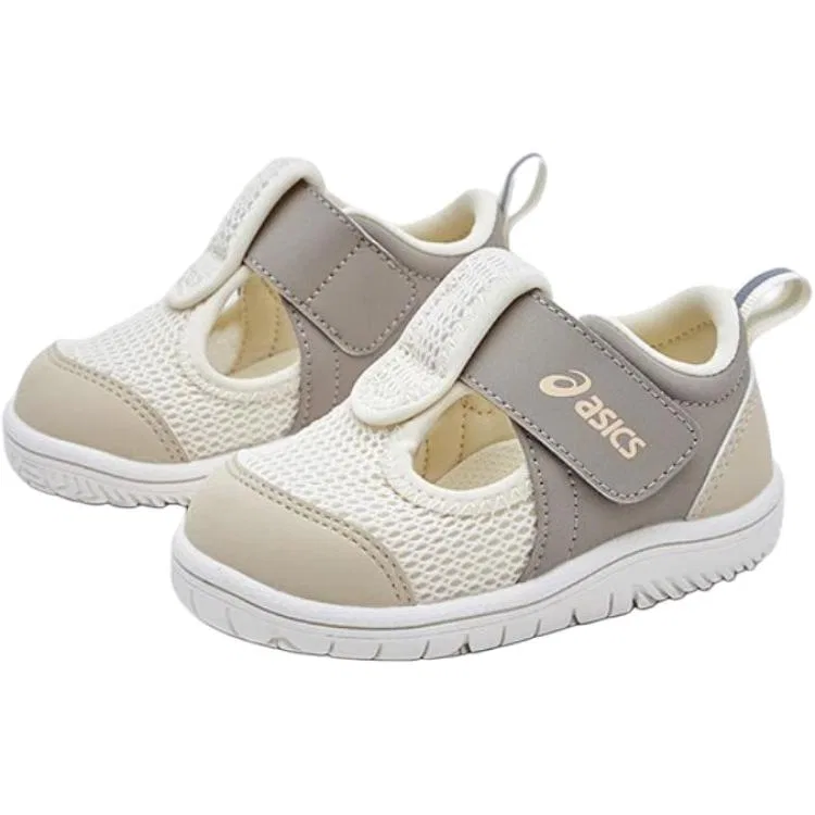 Детские сандалии для мальчиков с закрытым носком ASICS Suku2, Beige Gray — фото 3
