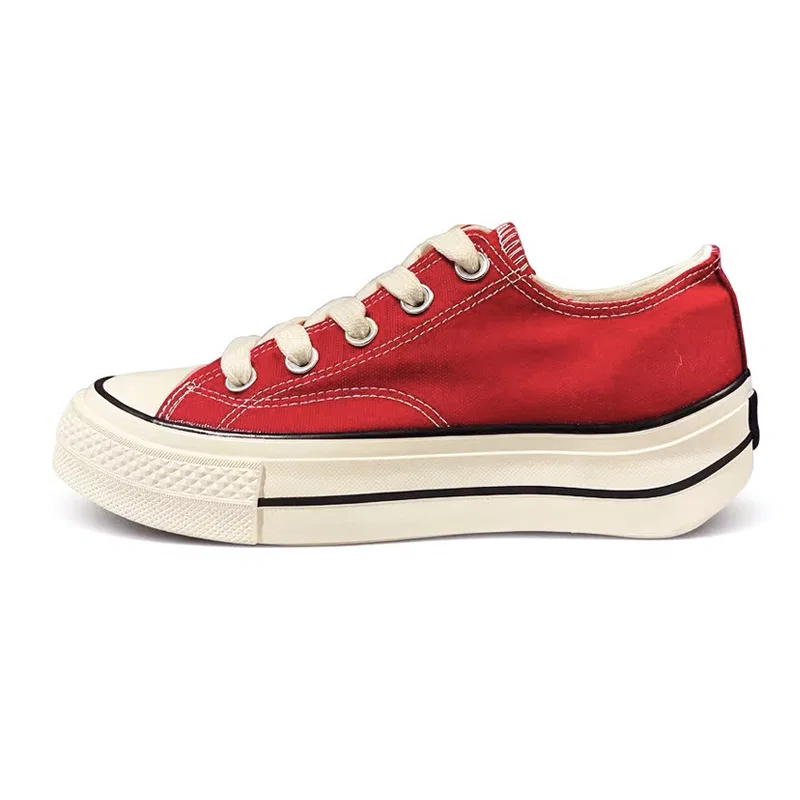 Детские кеды из канваса с низким верхом Red WARRIOR, Black — фото 3