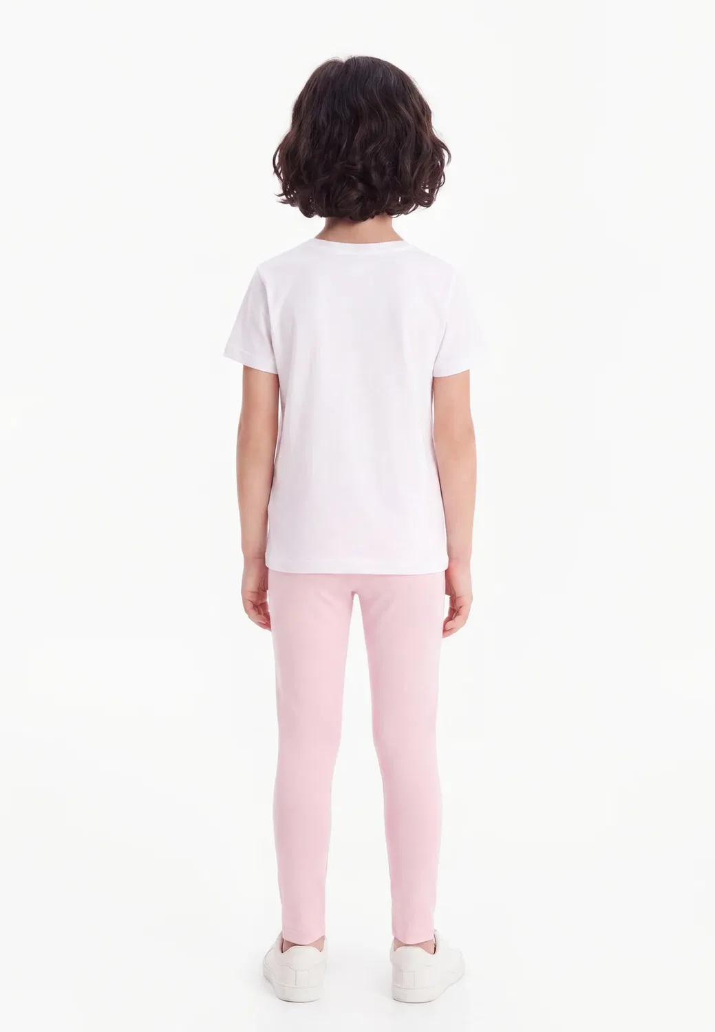 7 штанов - леггинсы - брюки Friboo By Zalando, Dark Blue/Light Green/Light Pink — фото 2
