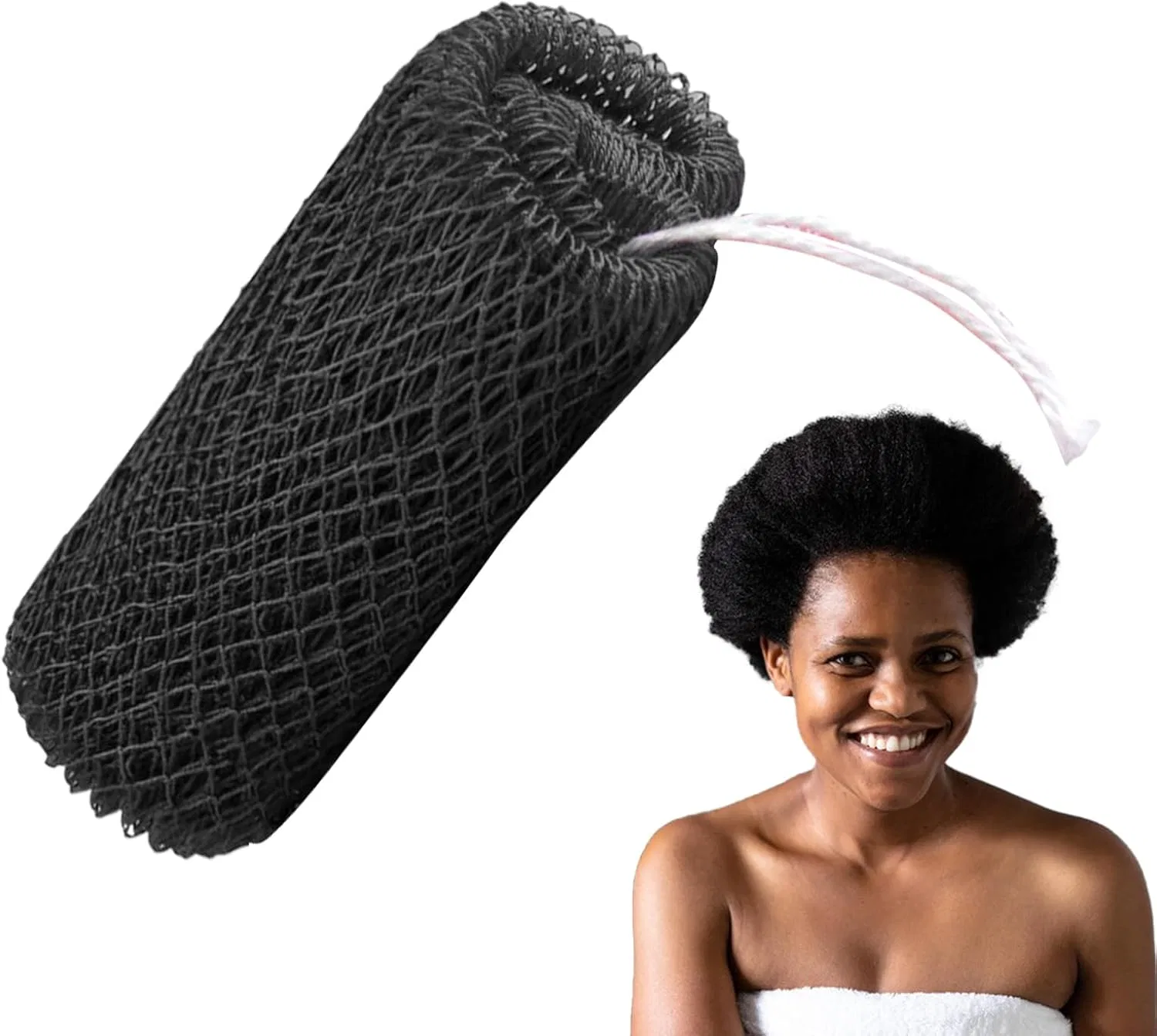 Скраб для тела Африканская сетка, Nylon, 70 г, Blacks Generic