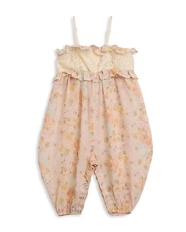 Детский комбинезон для девочек с цветочным принтом Anna Bardot, Floral Print