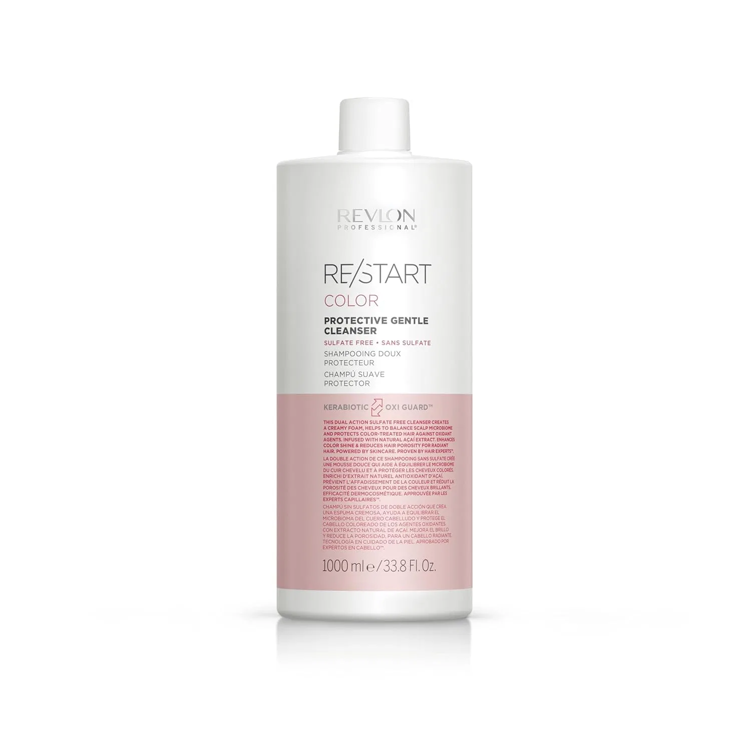 Мягкий шампунь для защиты цвета «RESTART Colour Protective Gentle Cleanser» от REVLON PROFESSIONAL (1000 мл) Revlon Professional