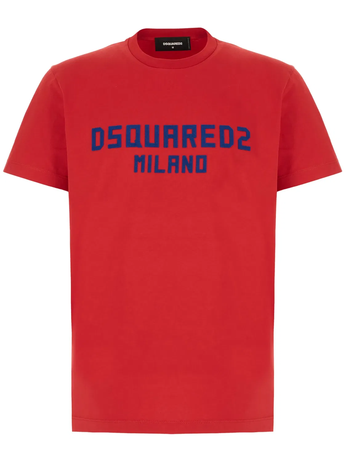 Футболка с коротким рукавом из 100% хлопка DSQUARED2, красный