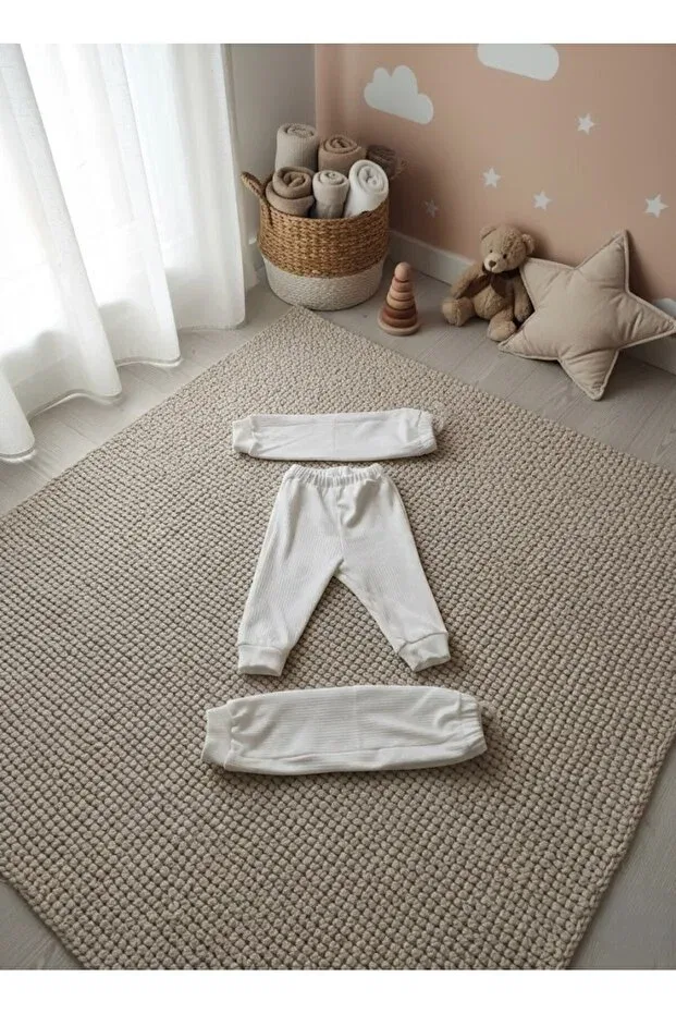 Детские спортивные штаны для мальчиков хлопковые Basics Buufuu, White
