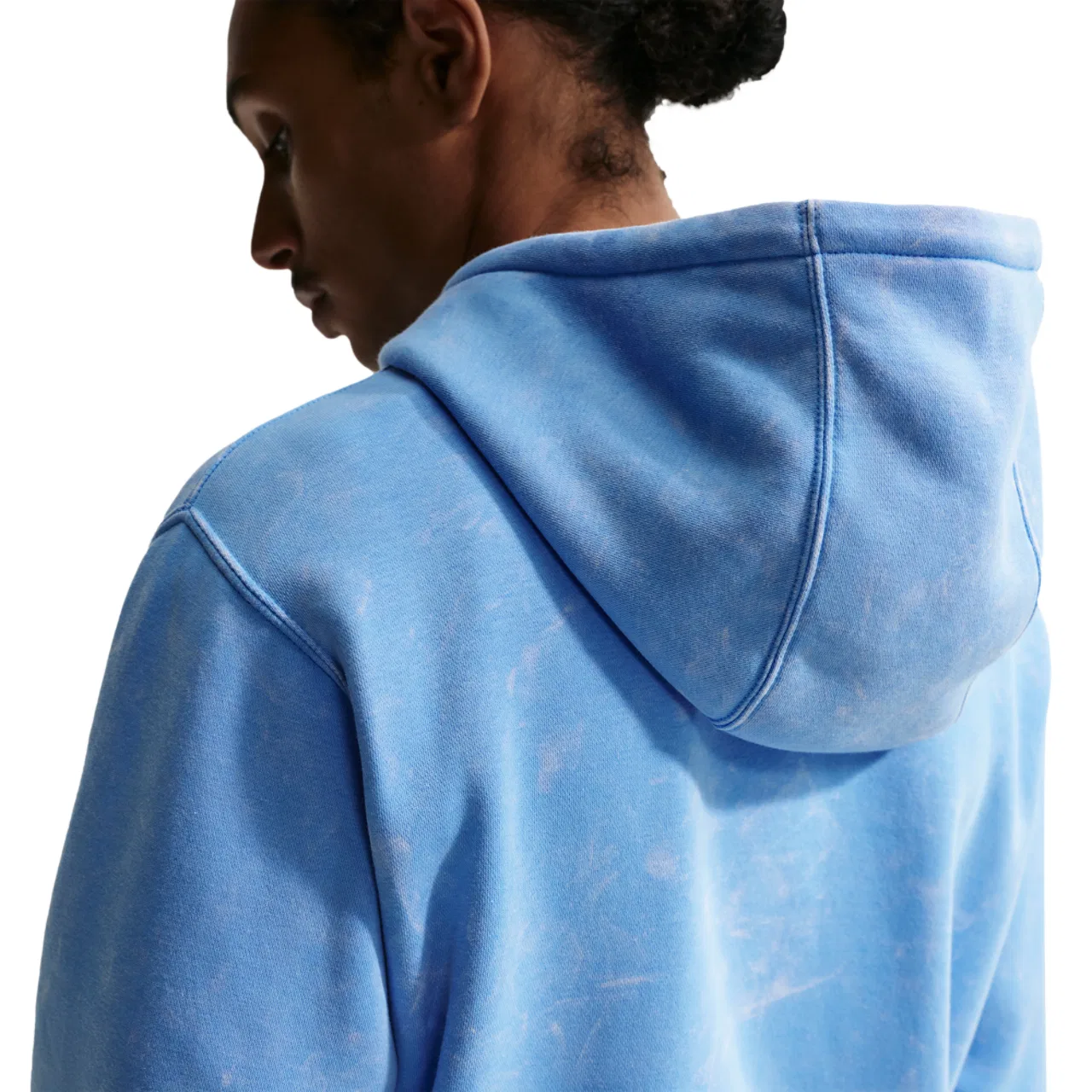 Мужское худи CWash Club Basketball Nike, цвет University Blue/University Blue — фото 2
