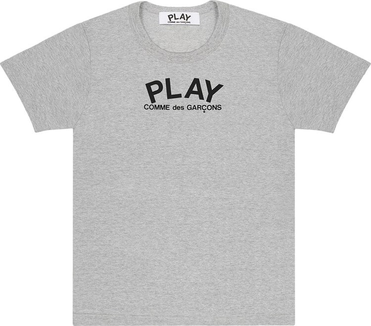 

Футболка Comme des Garçons PLAY T-Shirt 'Grey', серый