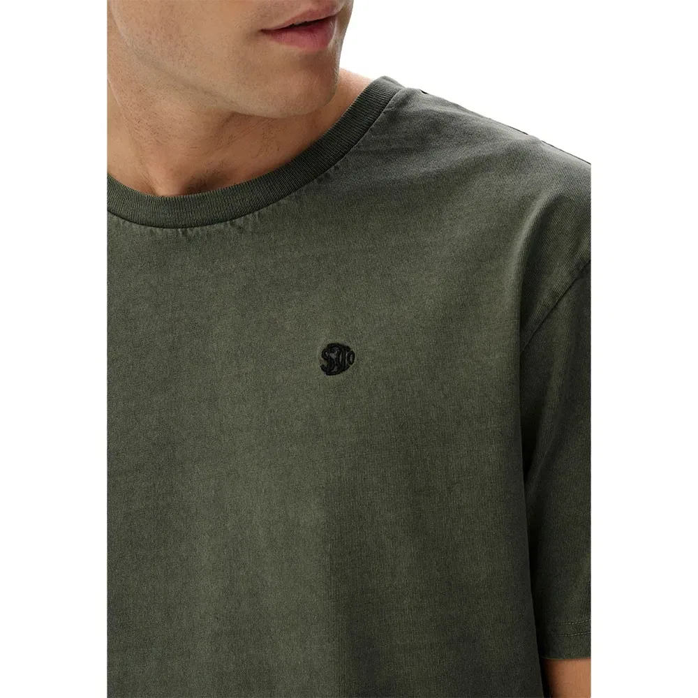 Футболка свободного кроя Superdry Essentials Relaxed Fit, зеленый — фото 4