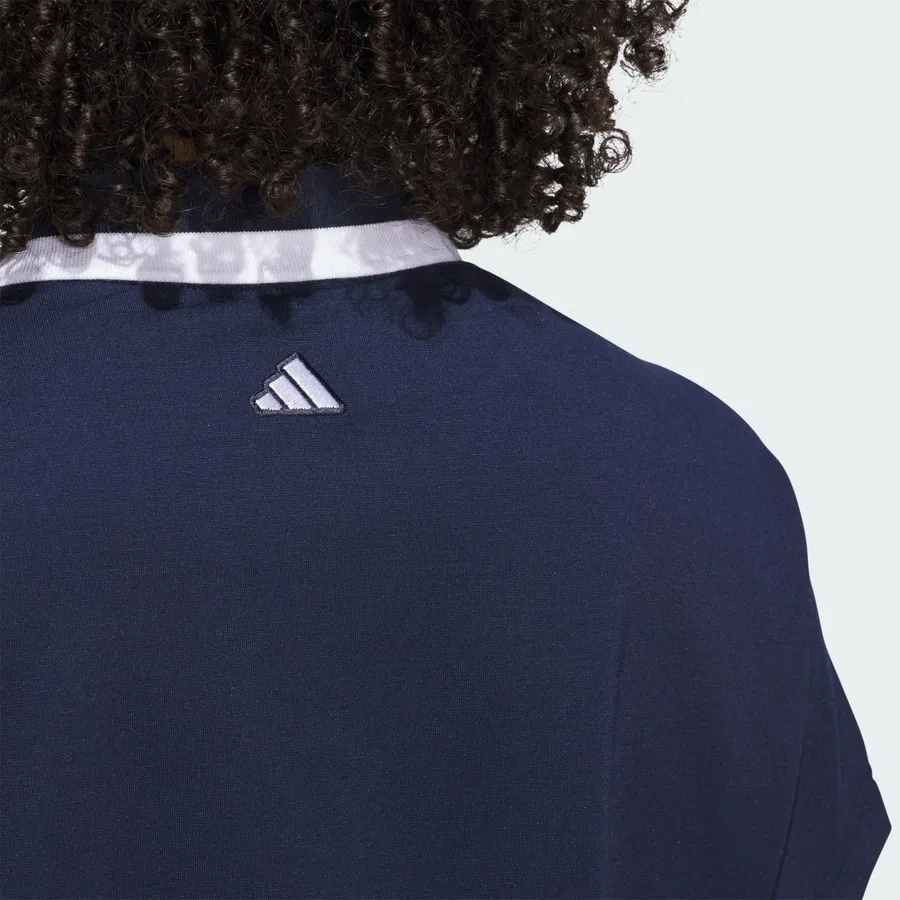Поло-рубашка с длинным рукавом Performance Go-To Polo Shirt adidas, Синий — фото 4