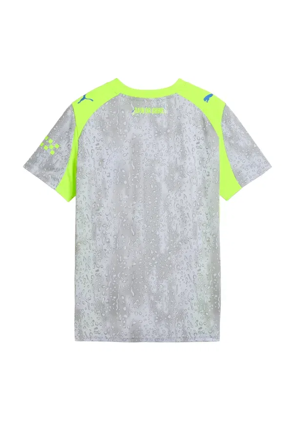 Футболка с принтом Manchester city Puma Cool Weather Pro Green, зеленый — фото 2