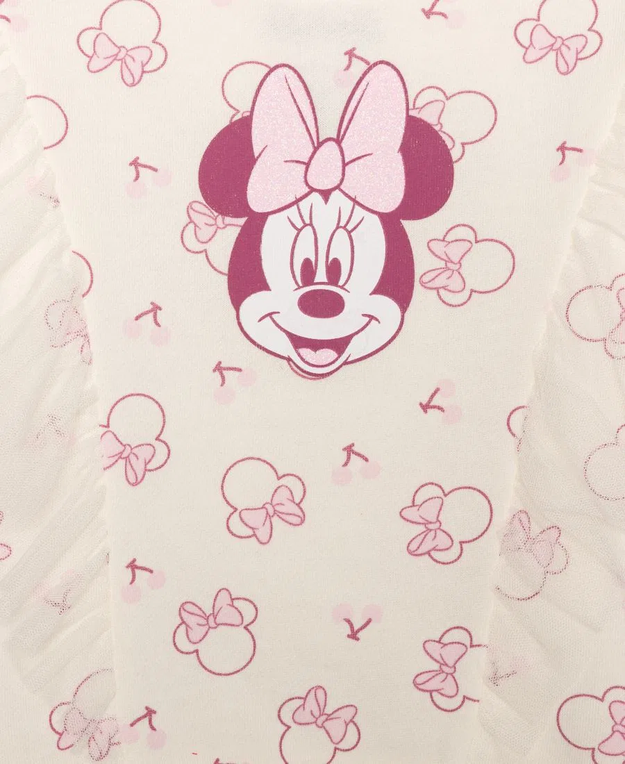 Комплект из топа и юбки Minnie Mouse Cherry Top and Skirt Disney, Ivory — фото 4