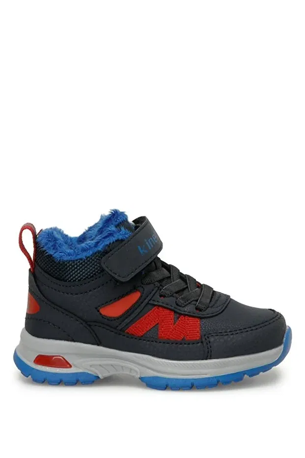 Детские ботинки для девочек на плоской подошве Giuse hi boy 3pr navy blue boy's outdoor boots Kinetix, Navy Blue-101387583