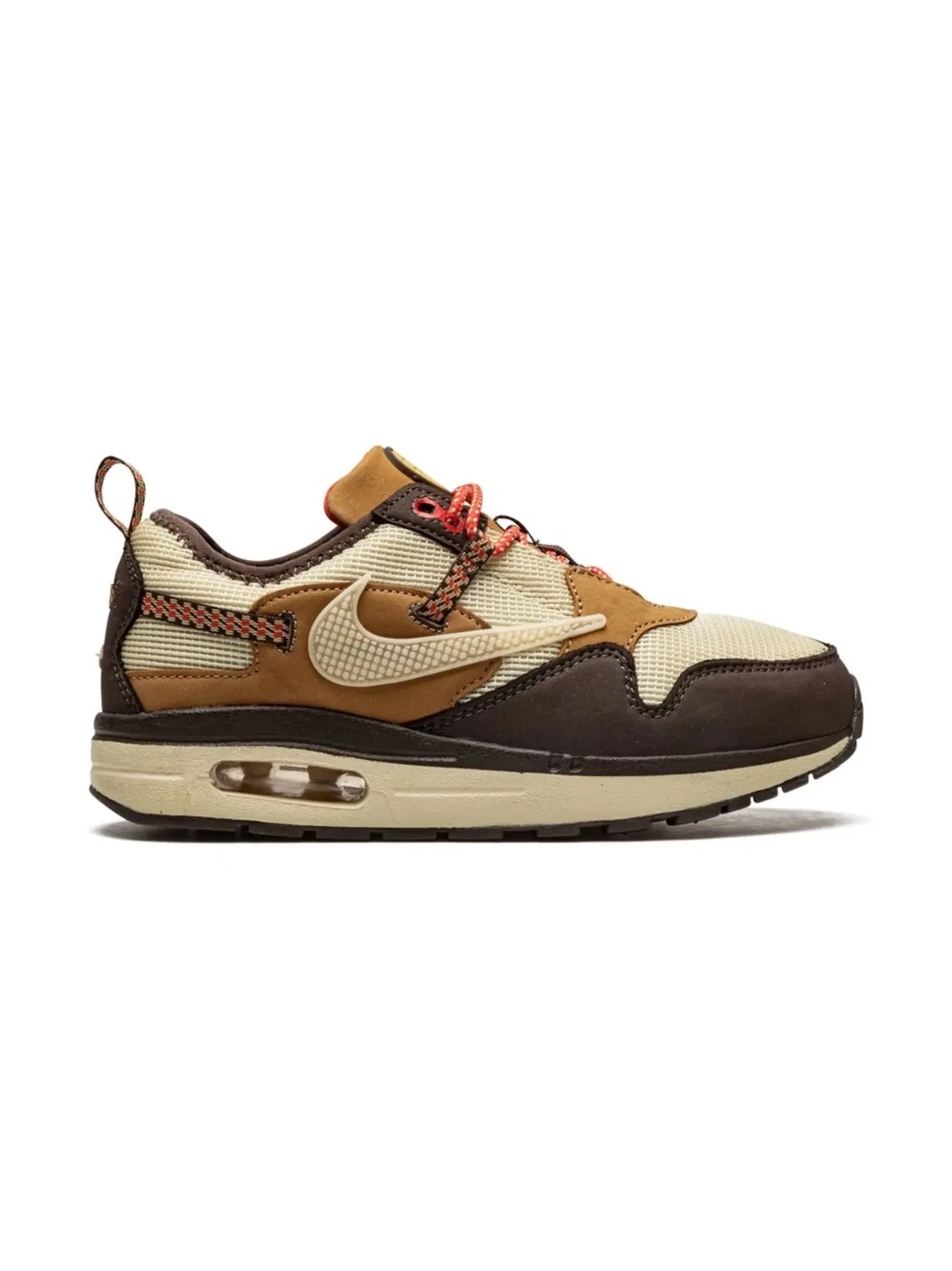 Кроссовки Air Max 1 "Cactus Jack" Nike, коричневый