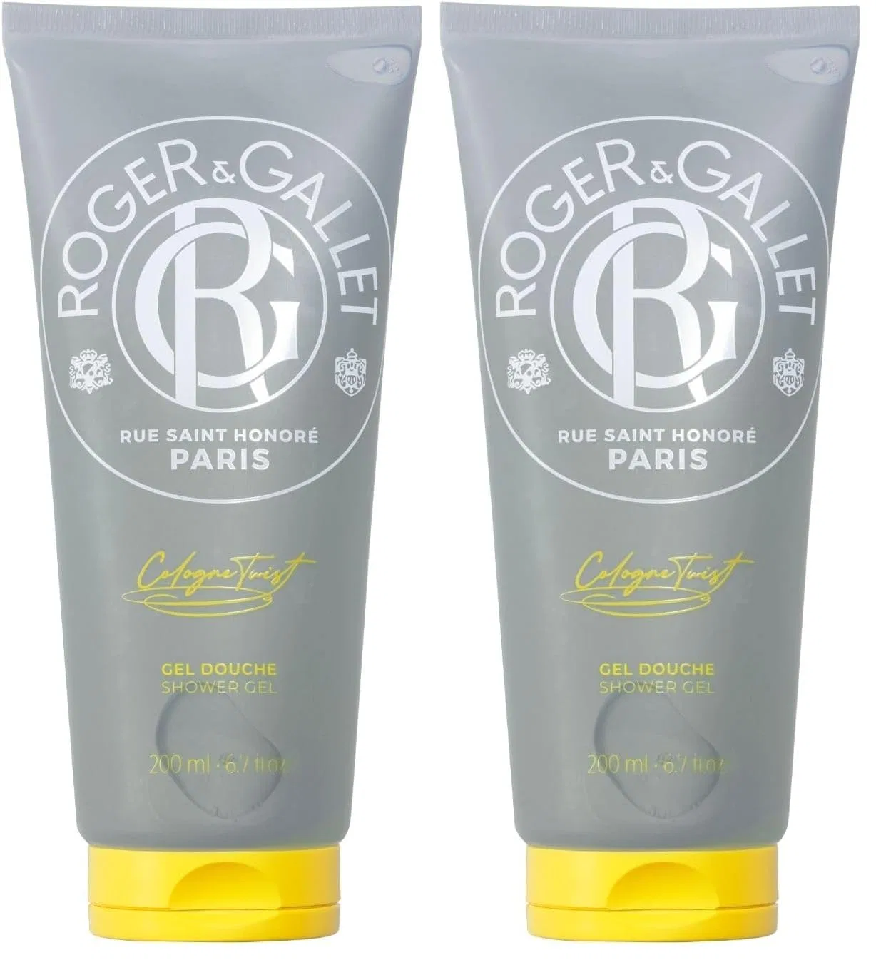 Гель для душа Citrus, ROGER & GALLET, набор 2 шт., 200 мл