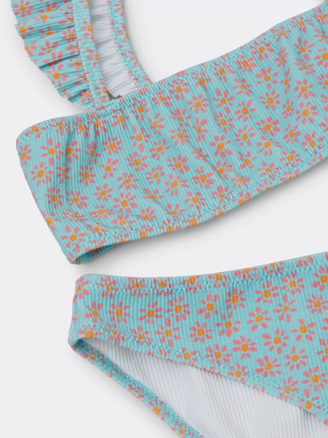Calzedonia Бикини-бралетт Soft Daisy цвета опал — фото 3
