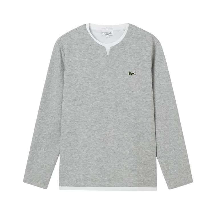 Футболка унисекс с круглым вырезом LACOSTE, Navy Blue — фото 4