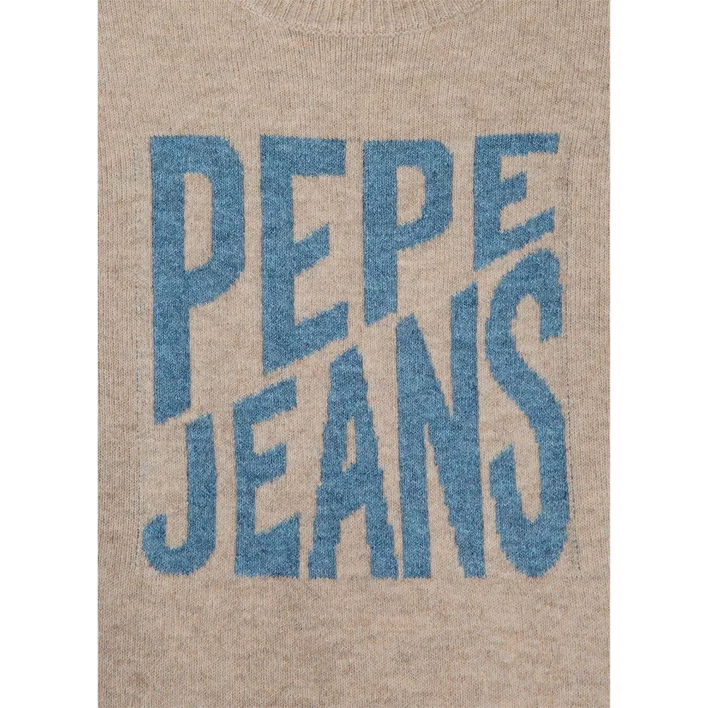 Свитер Bekky Pepe Jeans, бежевый — фото 3