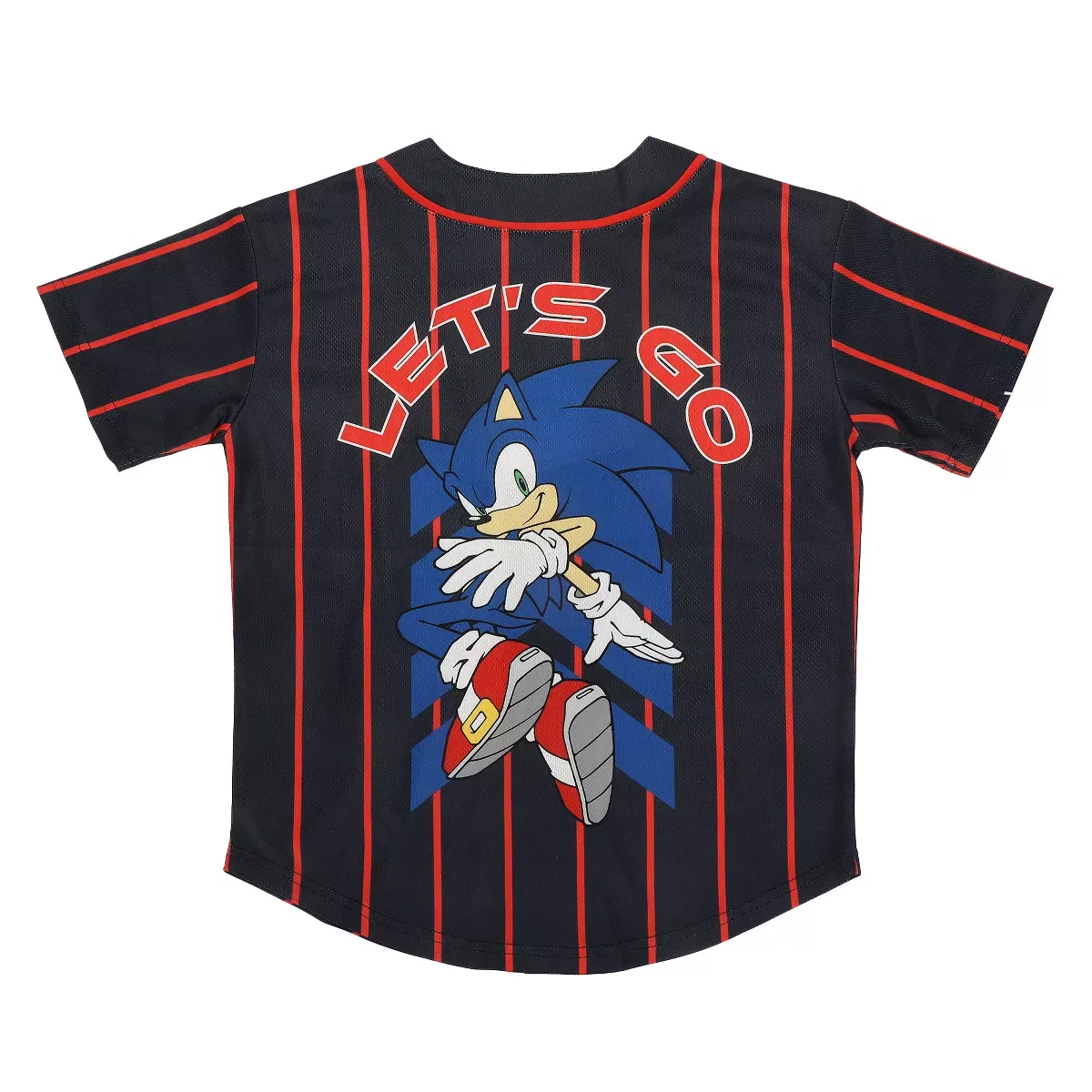 Детский комплект футболки и бейсбольной джерси с принтом Sonic the Hedgehog Team Sonic, Цвет Sonic The Hedgehog Team Sonic — фото 3