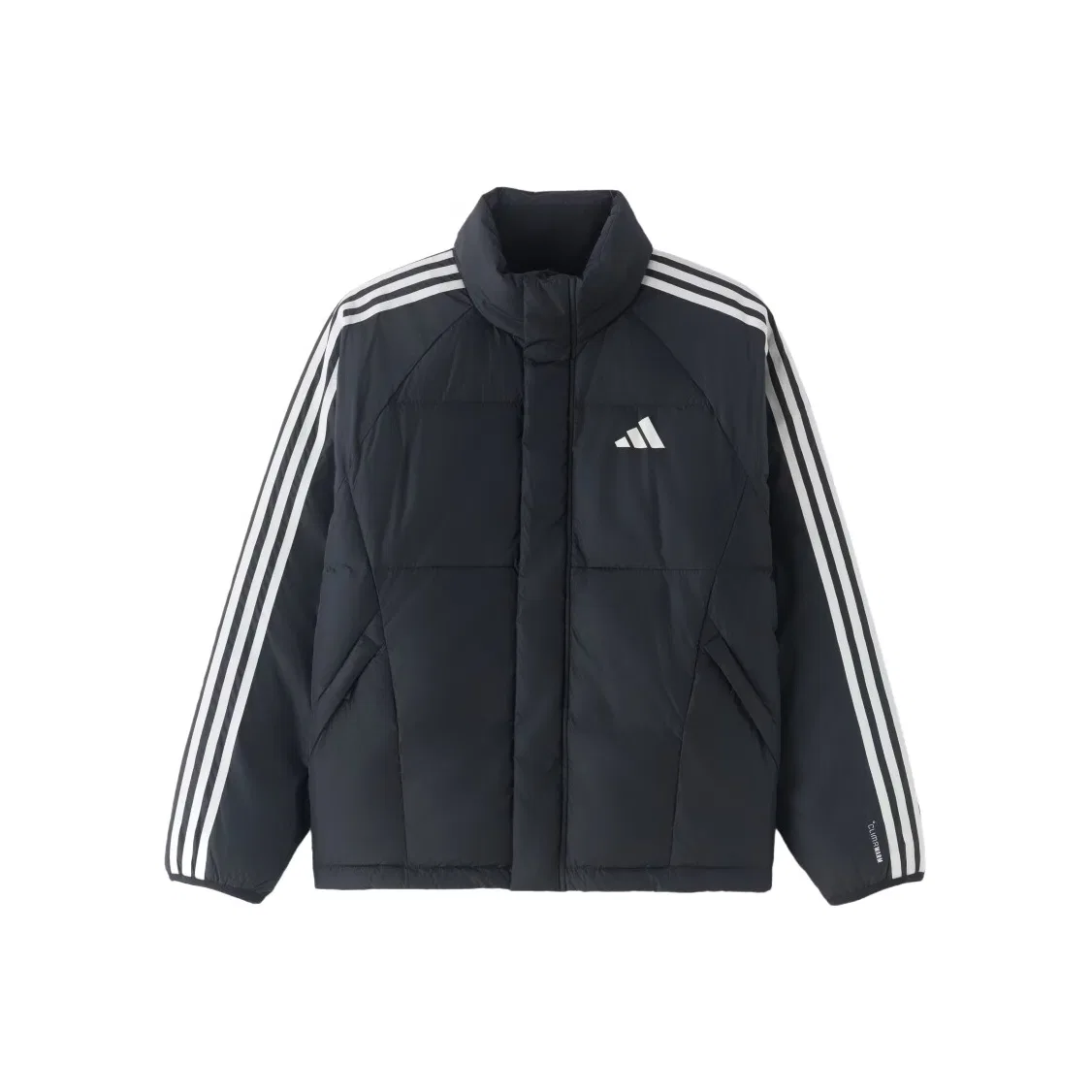 Мужское пальто из пуха с воротником-стойкой Adidas, Black