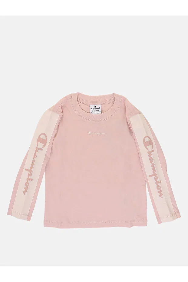 Детские свитшот для девочек хлопковый Champion, Pink