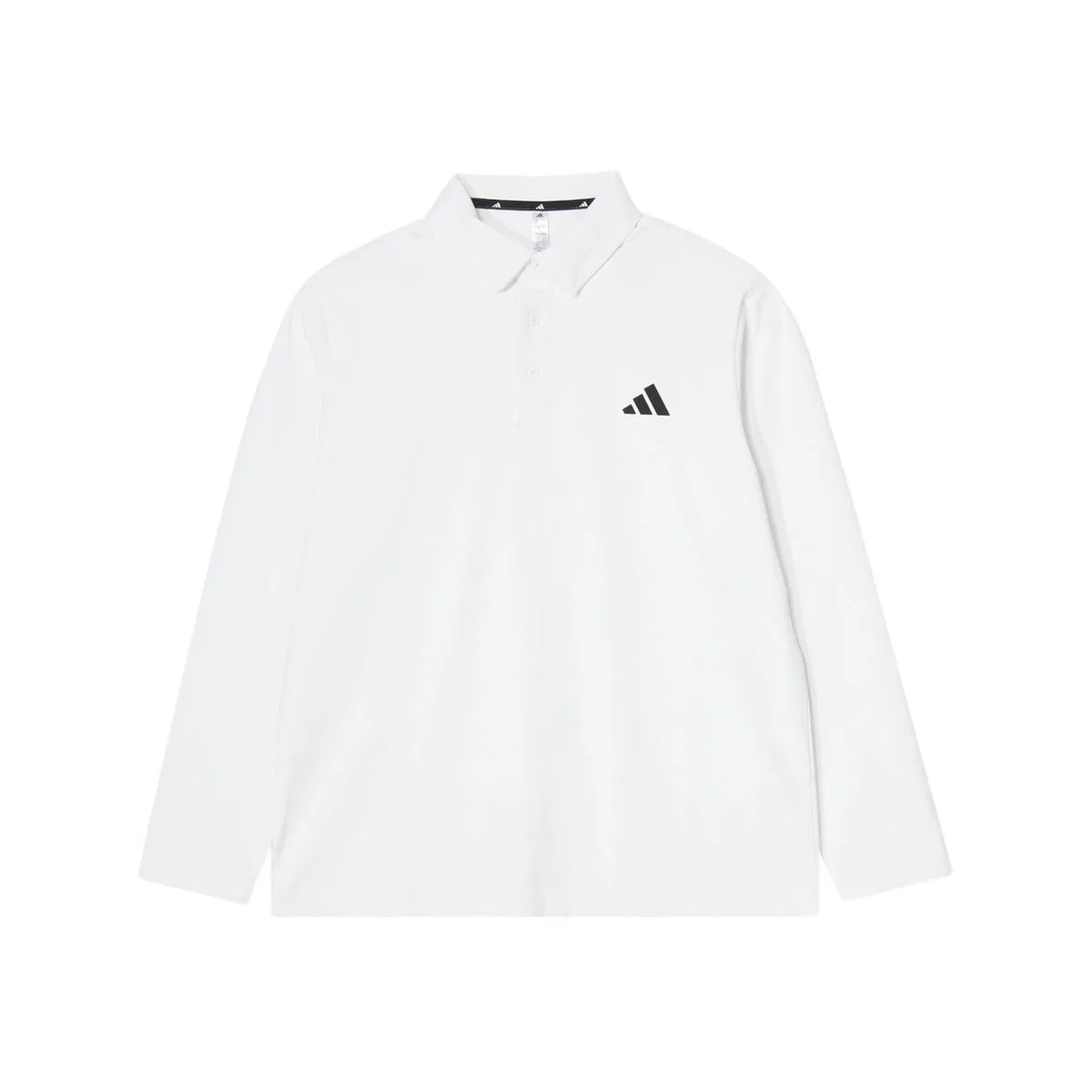 Мужское поло с воротником Moderate, Adidas, White