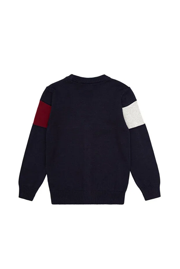 Детский кардиган с длинным рукавом U.S. Polo Assn., Navy Blue — фото 2