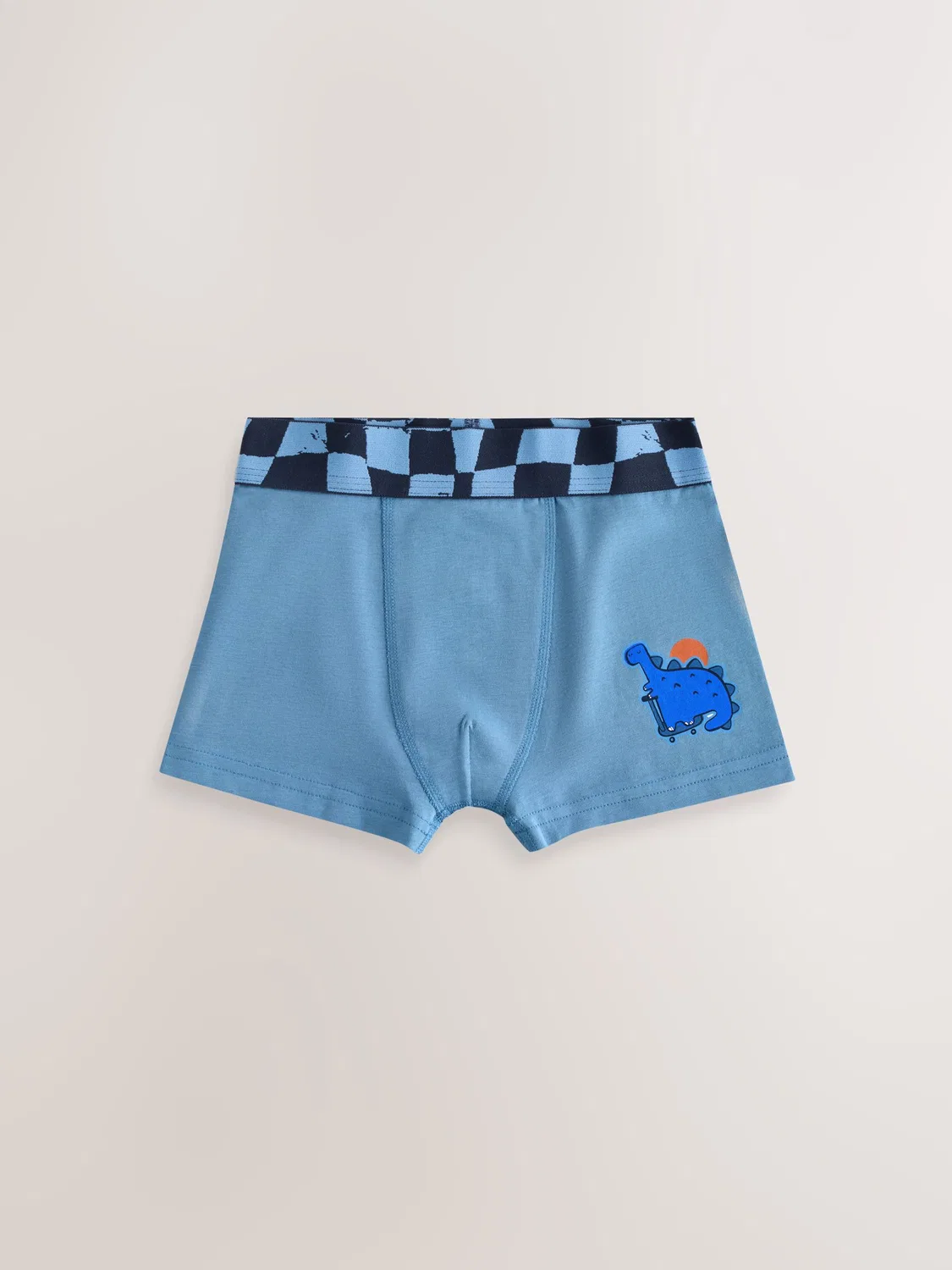 Трусы 5 шт., Junior Character Trunks Next, Dino Checkerboard — фото 4