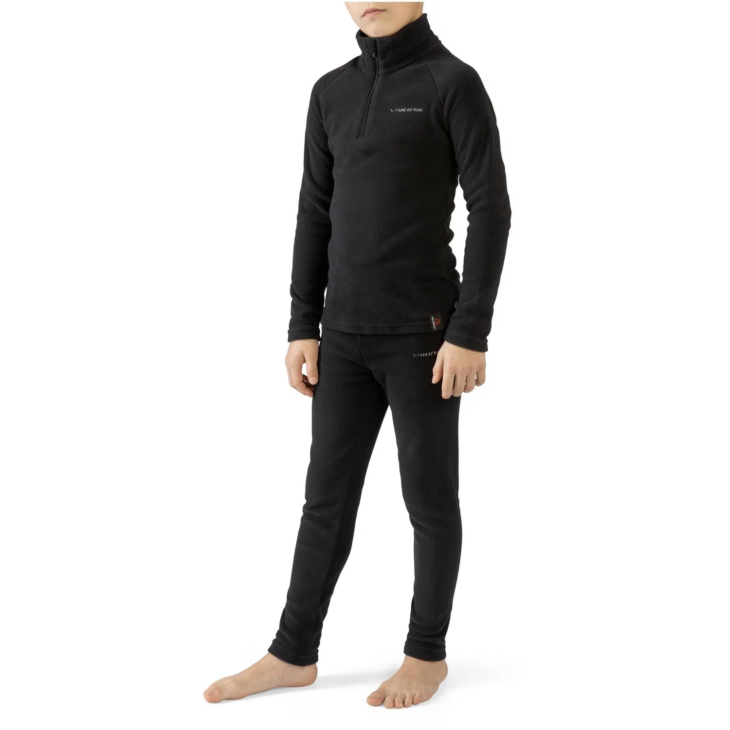 Детское термобелье с флисом Polartec Arctis Set Viking, Schwarz